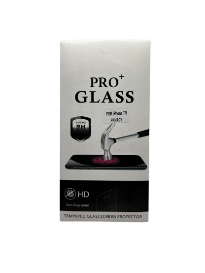Verre Trempé Anti Espion iPhone 7/8/SE2/SE3