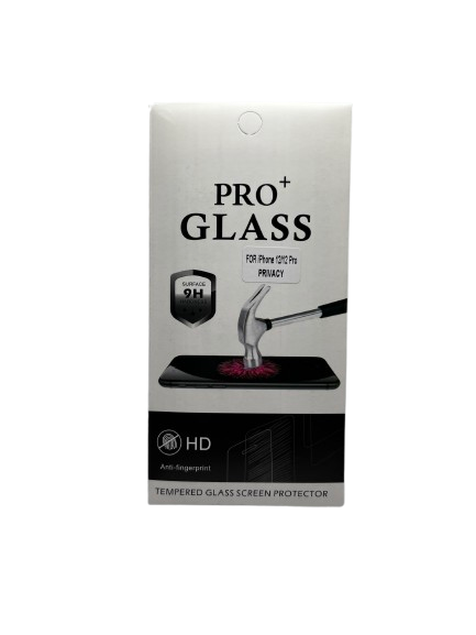 Verre Trempé Anti Espion iPhone 12/12PRO