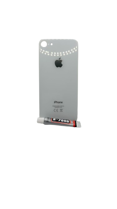 Vitre Arrière Blanc iPhone 8 + B7000