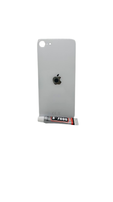 Vitre Arrière Blanc iPhone SE2 + B7000